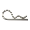 Midwest Fastener 3/16" x 3-1/4" 18-8 Stainless Steel Hitch Pin Clips 4PK 74972